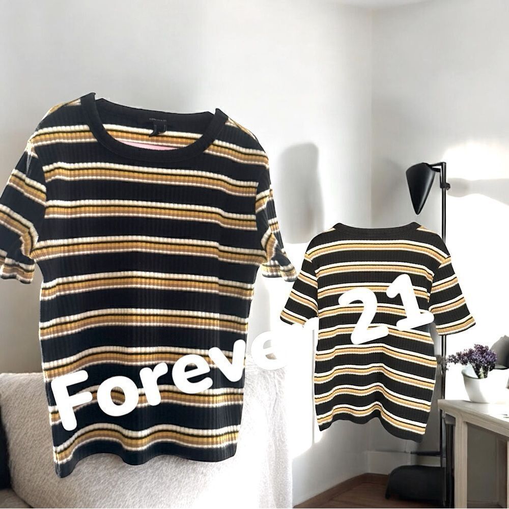 Forever 21 l Crop Top, Tee l Soft stretch l Small l EUC